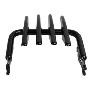 Porte-bagages furtif noir pour Harley Electra Glide, Street Glide, Road King - vue 3