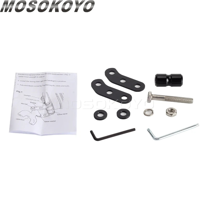 Déport de phare pour Harley Low Rider S - vue 5