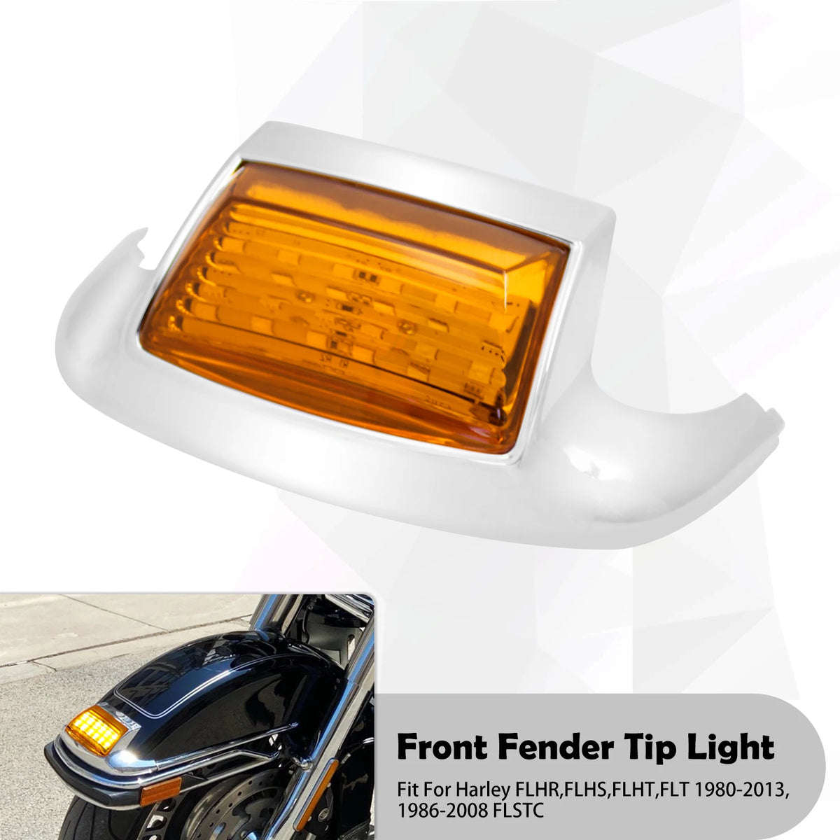 Feu LED de bout de garde-boue pour Harley Touring - vue 7