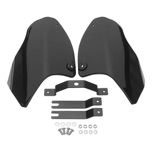 Déflecteurs de chaleur noirs pour Harley Softail - vue 5