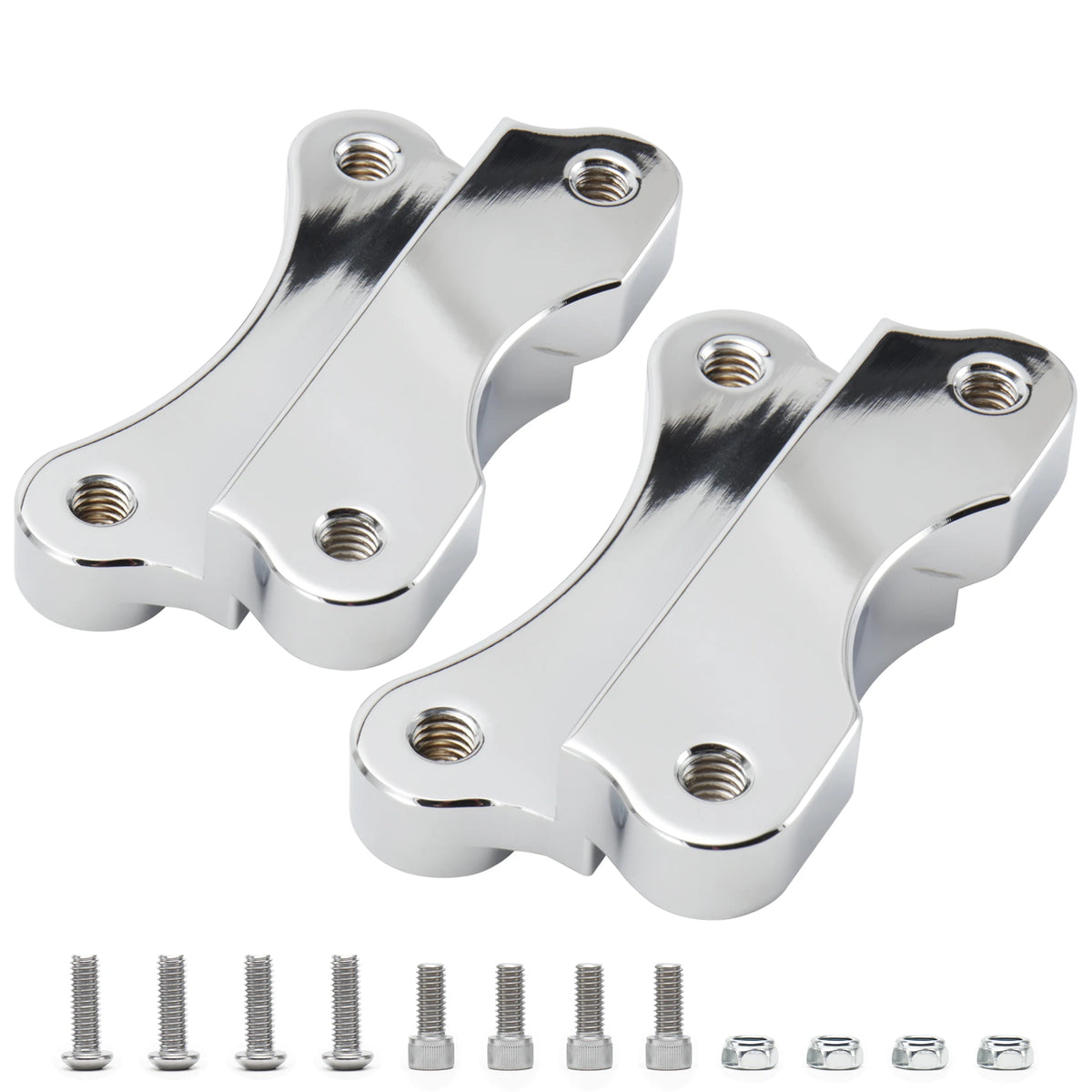 Kit de cales de rehausse du garde-boue avant pour Harley-Davidson Softail 21 pouces, Fat Boy, Deluxe, Heritage, Slim 1986-2017 – photo 7/7