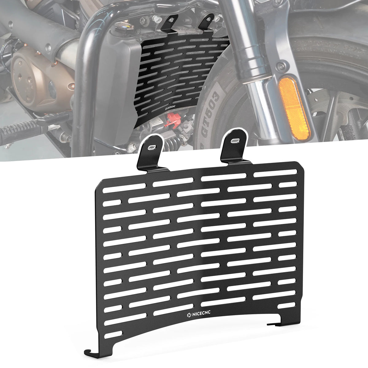 Grille de protection de radiateur pour Harley Sportster S - vue 1