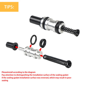 Kit de réfection de maître-cylindre avant pour Harley double disque - vue 4