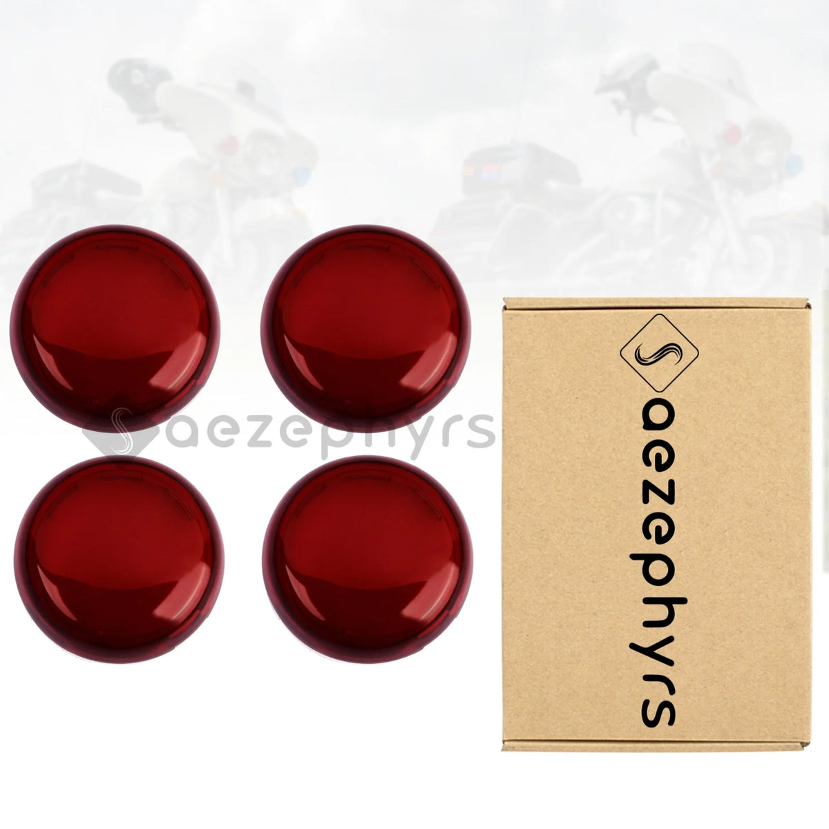 Lentille de clignotant bullet pour Harley Touring - vue 12