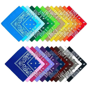 Bandana biker imprimé foulard tête et poignet - vue 2