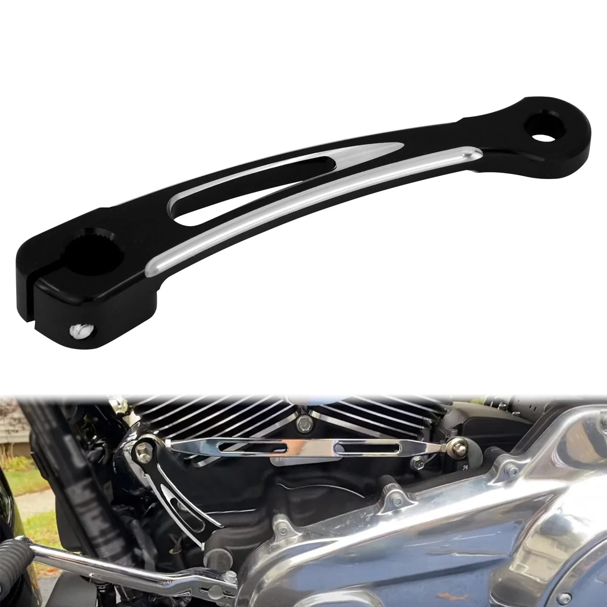 Levier d'axe de sélecteur pour Harley Softail Touring - vue 2