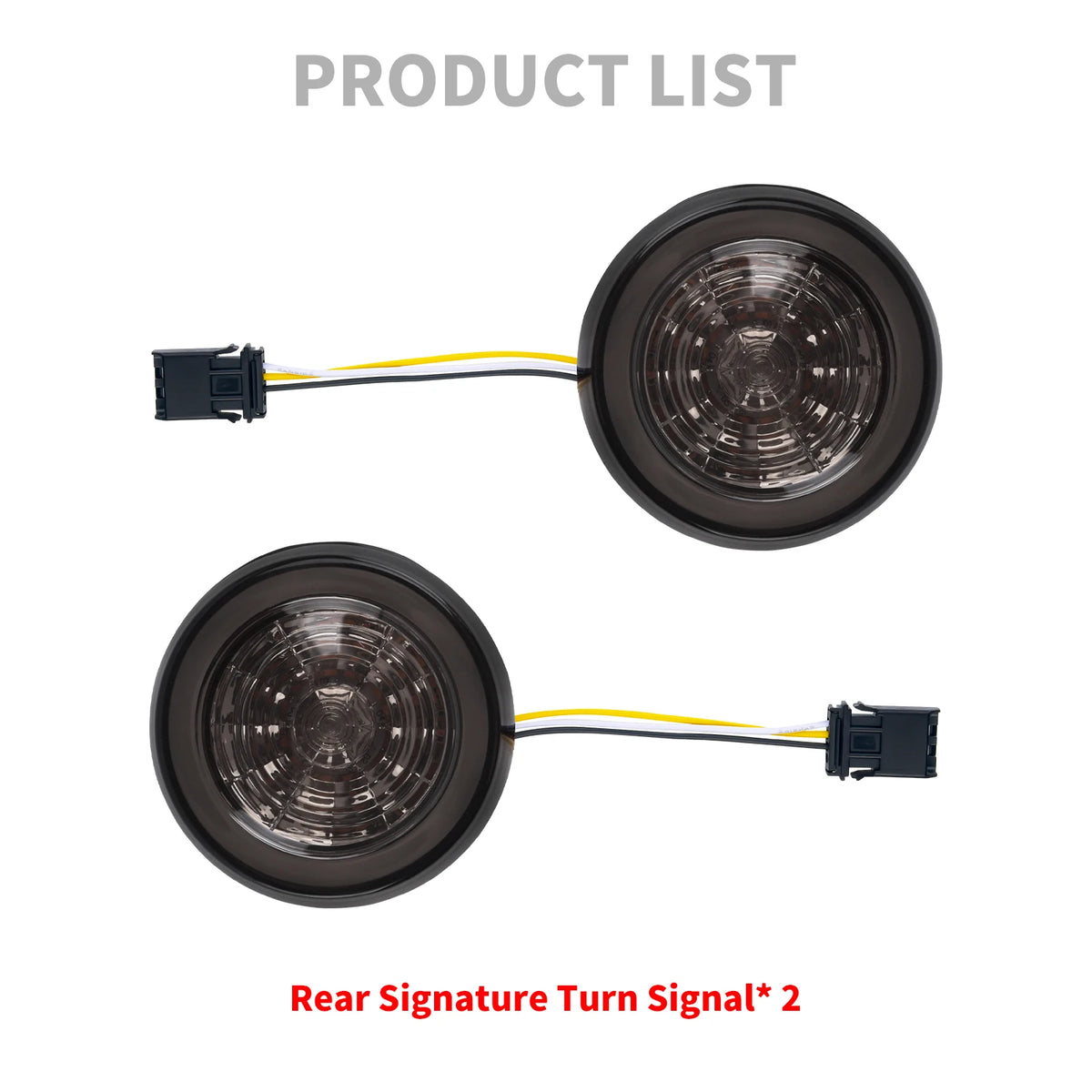 Inserts de Clignotants Arrière LED Style Bullet - Harley-Davidson FXSE 2016-2017 et Sport Glide FLSB 2018-2025 – photo 6/6