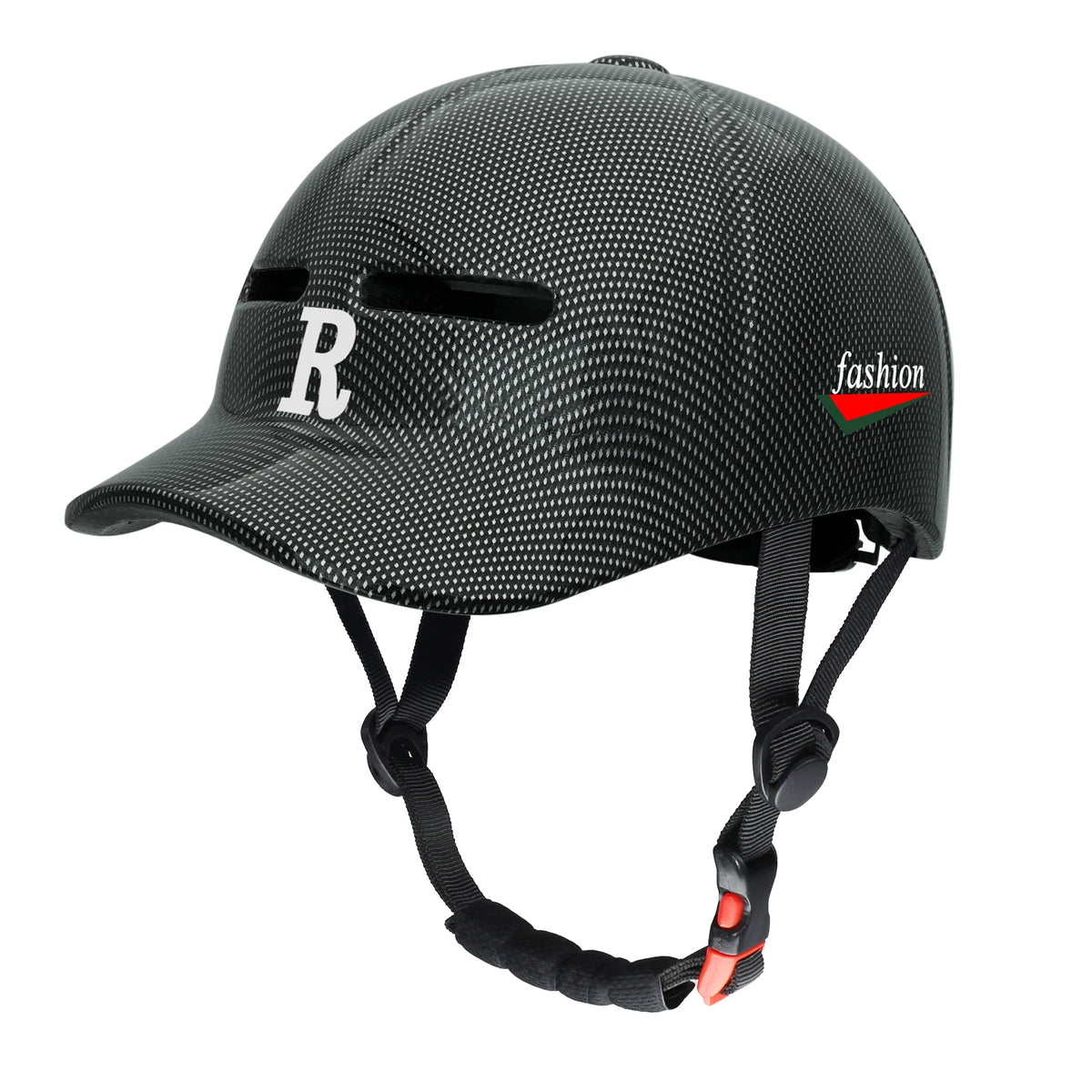 Casque de vélo forme casquette, vue de profil - vue 10