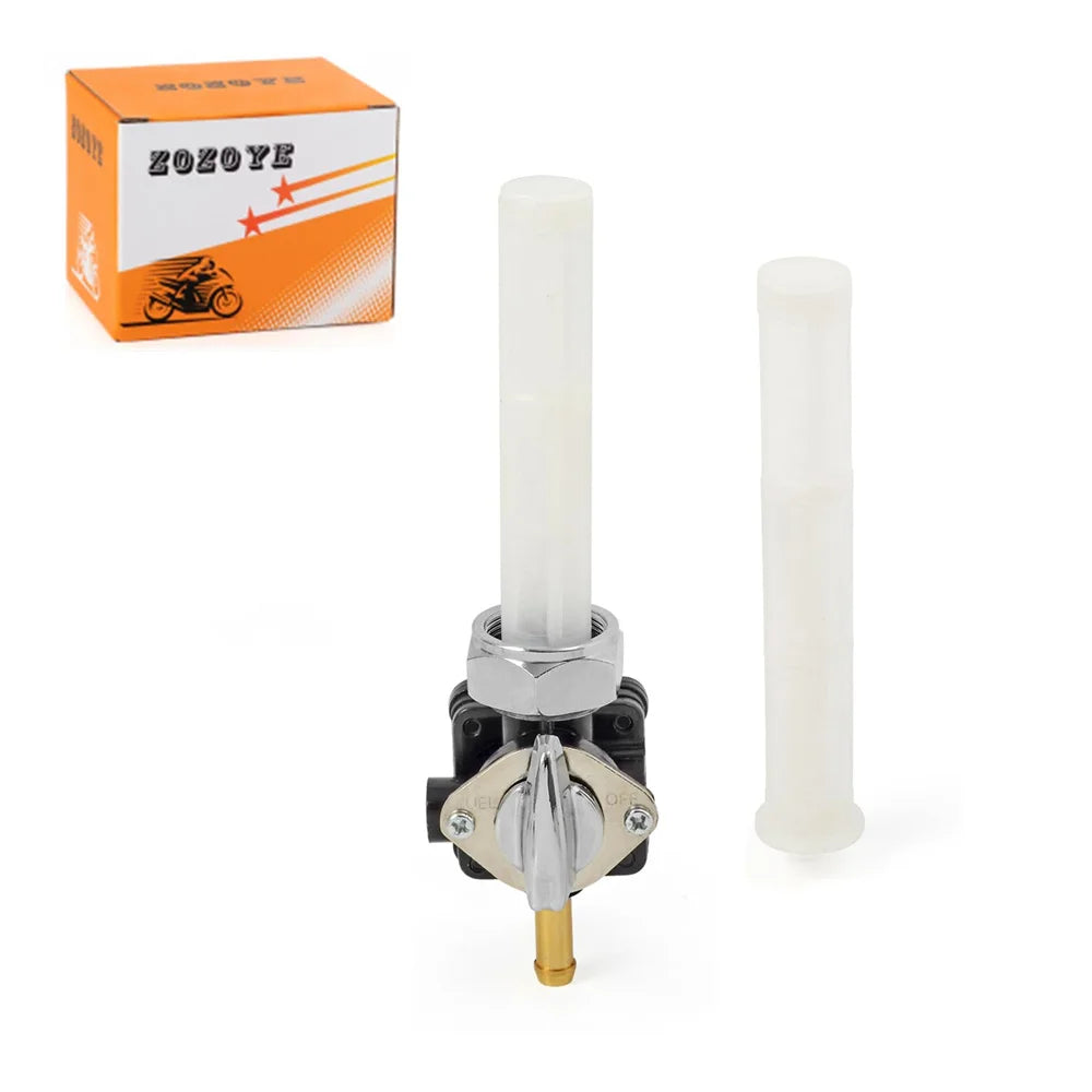 Robinet d'essence 22mm sortie droite pour Harley-Davidson Sportster XL 883/1200