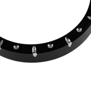Cache décoratif noir de compteur pour moto Harley-Davidson - vue 3