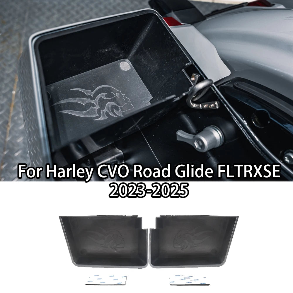 Organisateur de Sacoches Rigide ABS Noir pour Harley CVO Road Glide, CVO Street Glide 2023-2025 – photo 1/7
