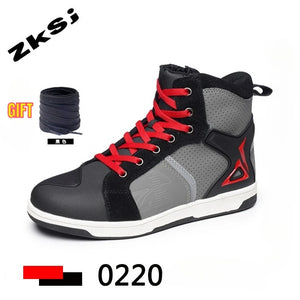 Chaussures moto avec renforts de protection - vue 8