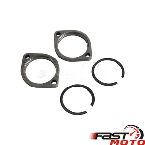 Kit de joints de bride d'échappement en acier inoxydable pour moto Harley-Davidson - vue 2