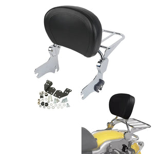 Dossier sissy-bar amovible avec porte-bagages pour Harley Touring - vue 1