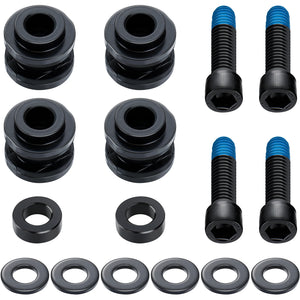 Kit de fixation amovible pour sissy-bar Harley Softail - vue 1