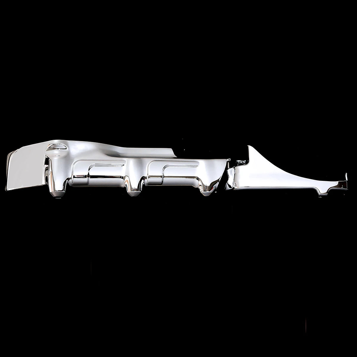 Cache de carter primaire chromé pour Harley Softail - vue 2