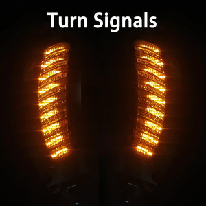 Clignotants LED avec feux de jour pour Harley Road Glide - vue 6