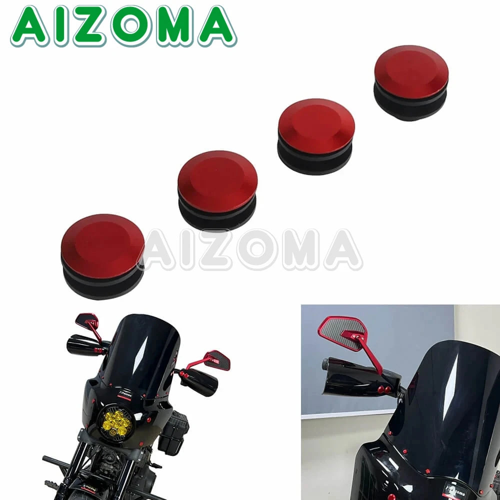 Kit de vis T25 et inserts de fixation pour protège-mains - Harley Low Rider S, Road King, Softail – photo 10/13