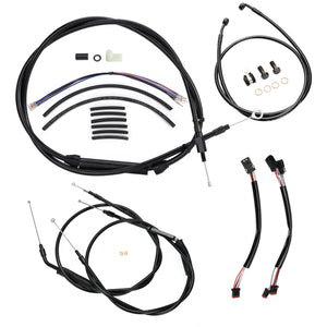 Kit de Câbles Rallongés pour Guidon - Harley-Davidson Sportster XL 2014-2021 (Sans ABS) – photo 1/8
