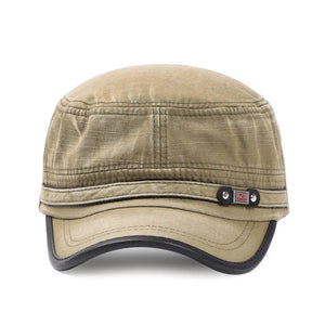 Casquette homme en coton beige - vue 4