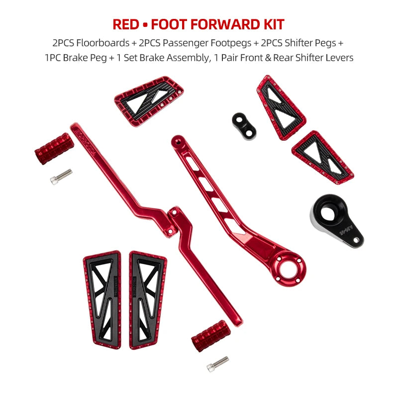 Kit Commandes au Pied CNC pour Harley Touring 2009-2023, 121 CVO, 117 Road/Street Glide – photo 15/31