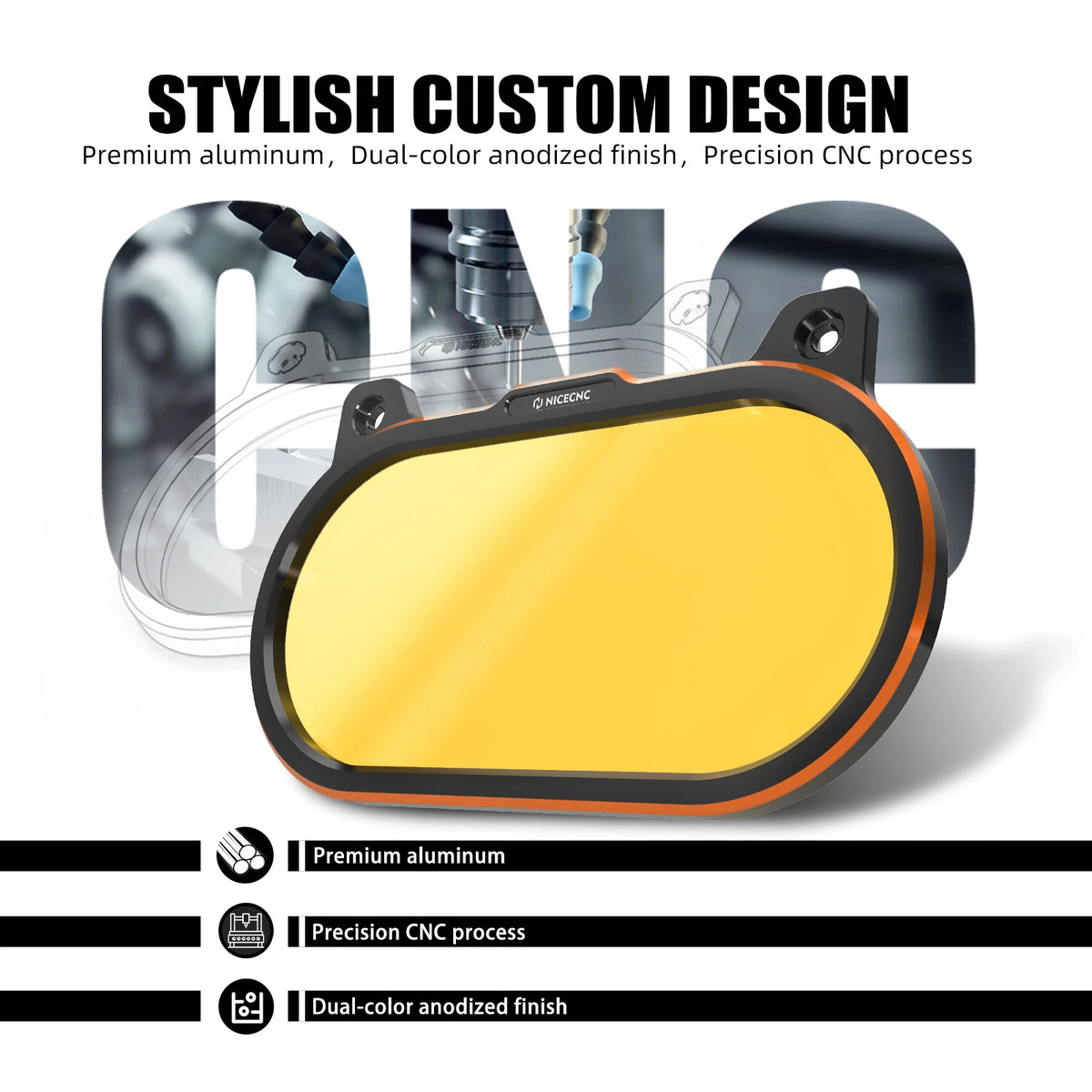 Grille de Protection de Phare (Headlight Guard) Aluminium - Harley-Davidson Sportster S 1250 2021-2024 – photo 4/8
