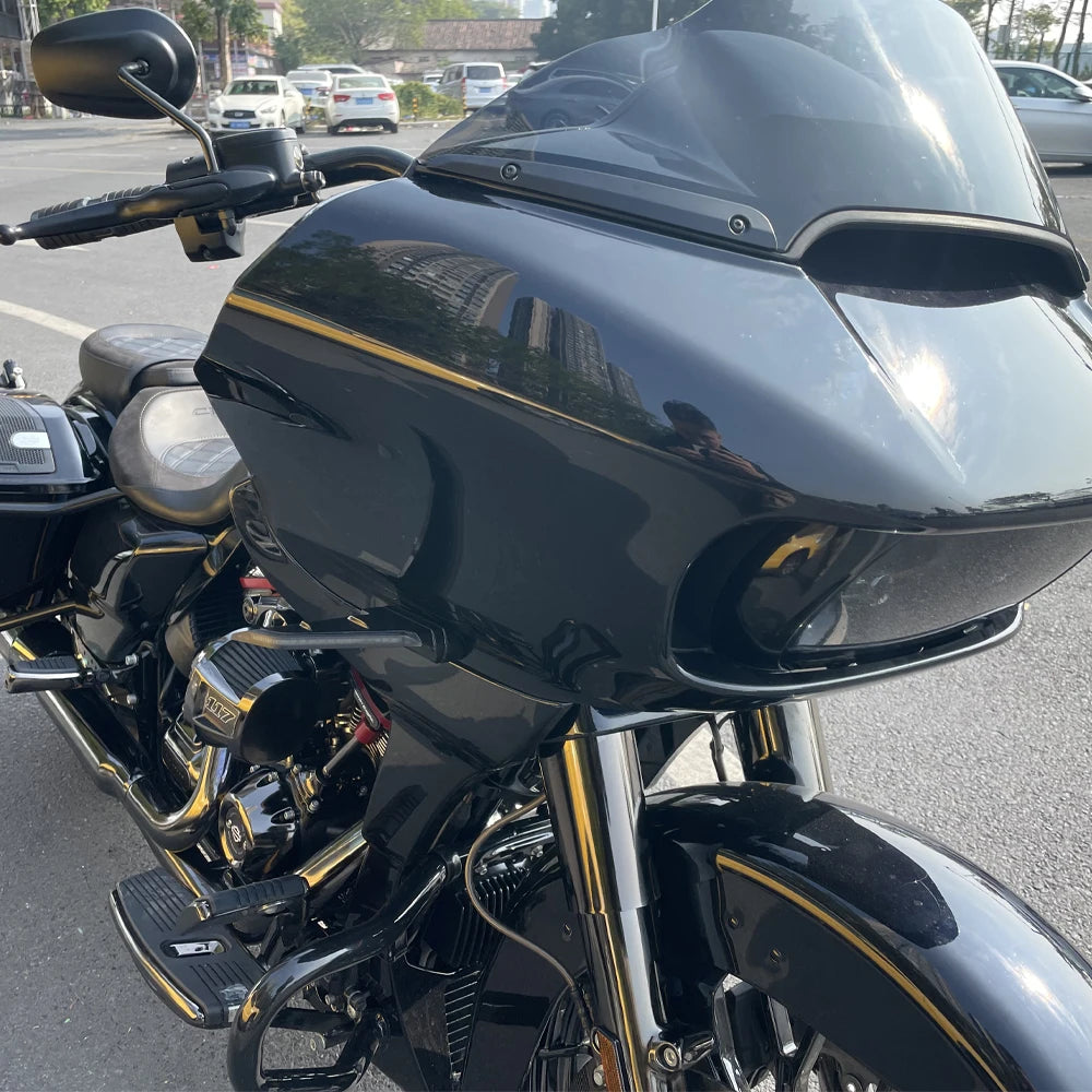 Clignotants latéraux LED à défilement, double intensité, noir - Harley-Davidson Road Glide 2015-2023 – photo 2/6