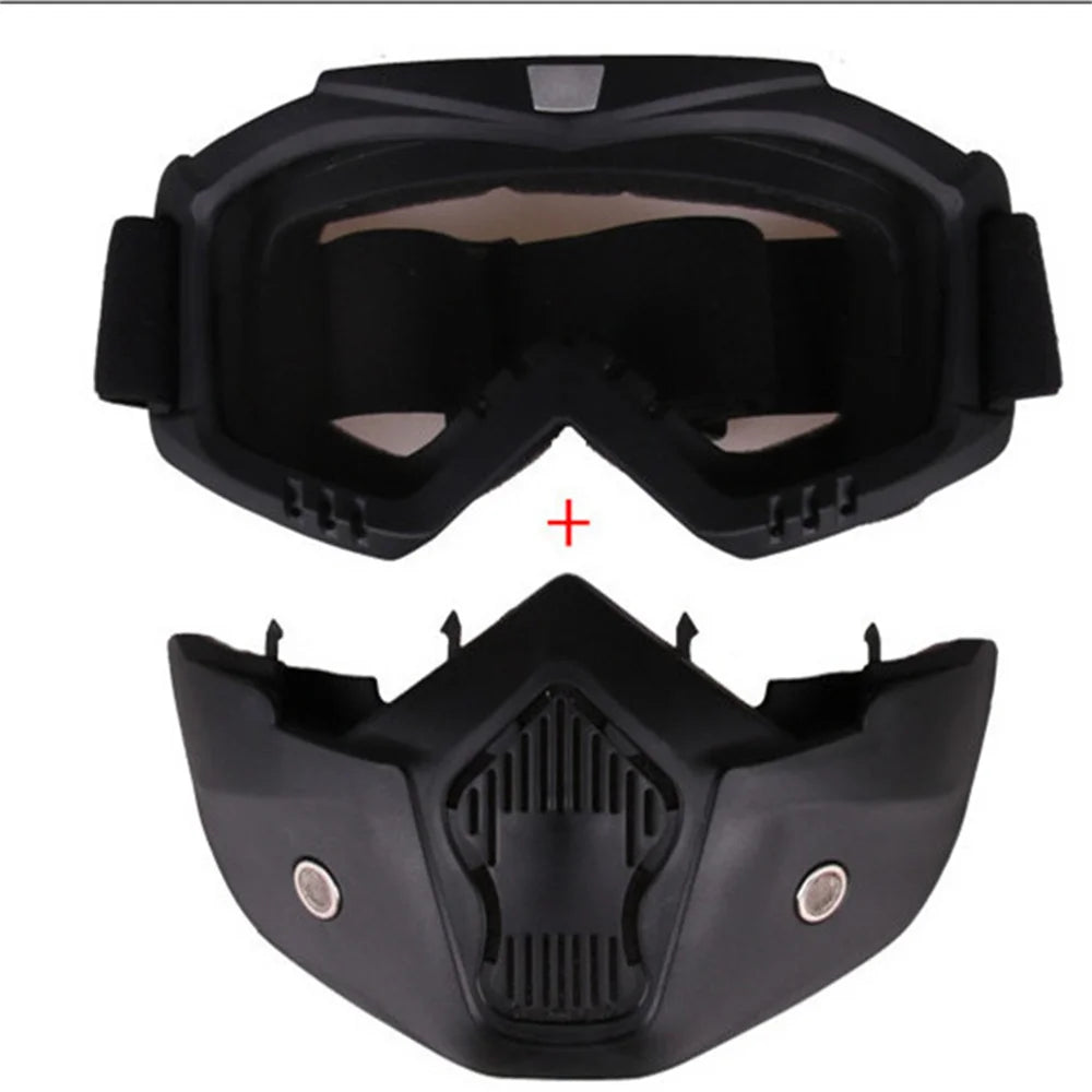 Masque Lunettes Motocross Anti-Poussière Réglable Tout-Terrain - vue 5