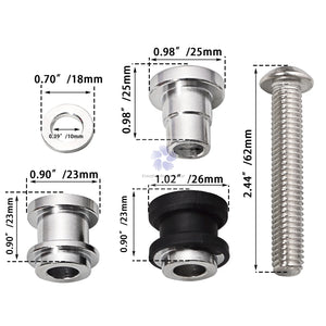 Kit de fixation (docking kit) pour sissy-bar, porte-bagages et sacoches — Harley-Davidson Softail - vue 6