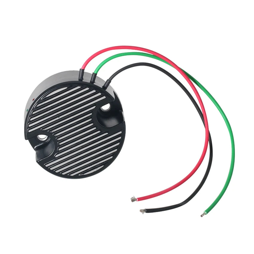 Régulateur de tension rond pour Harley Sportster et Electra Glide anciennes - vue 4