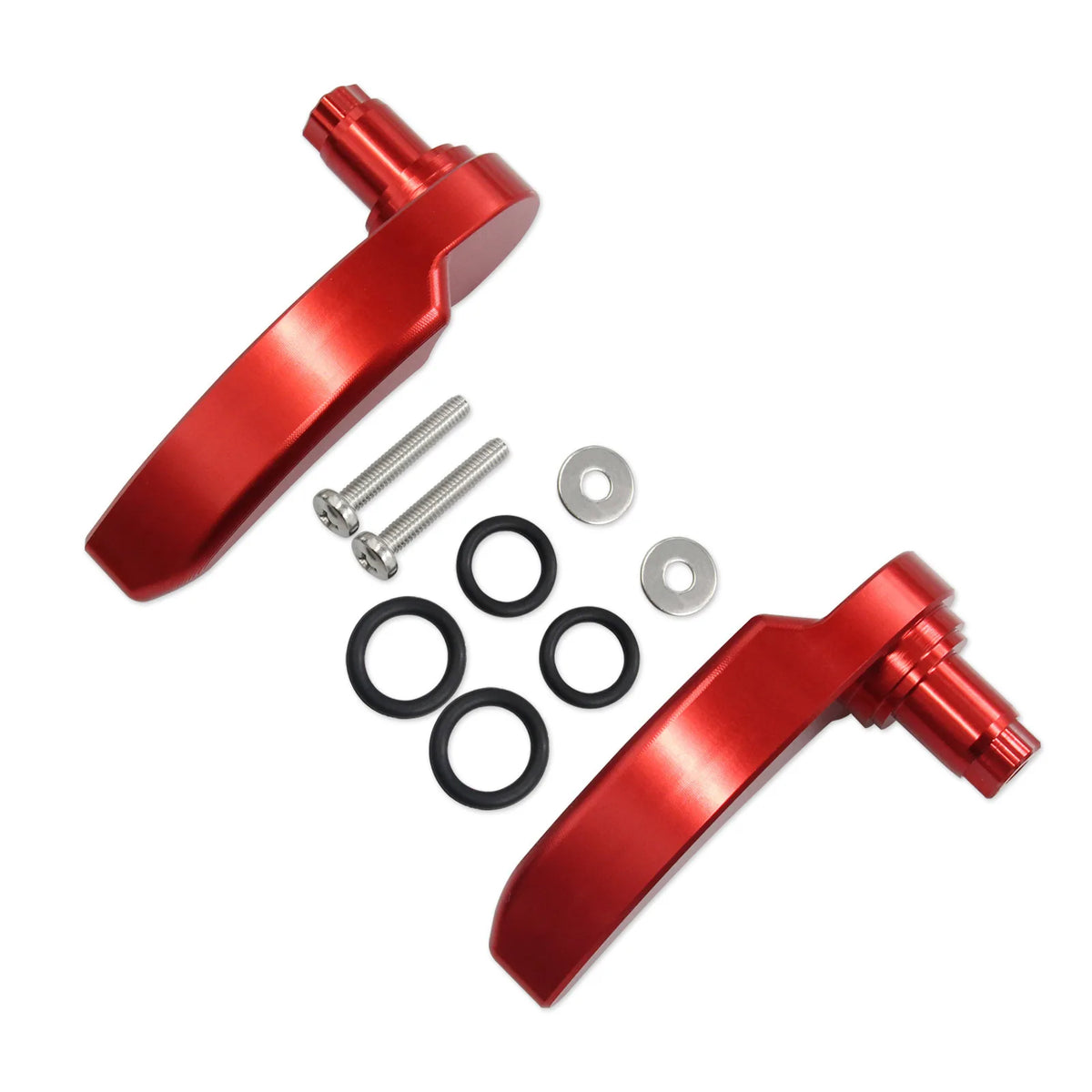 Kit de leviers de verrouillage de sacoches en aluminium pour Harley Touring - vue 4