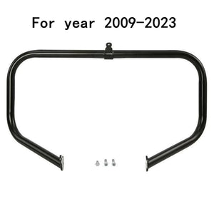Barre de protection moteur chromée sur Harley Touring - vue 11
