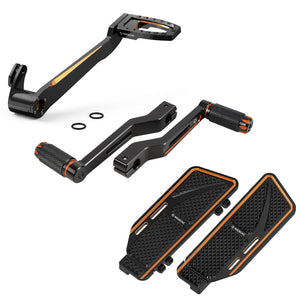 Support de Fixation Moteur Avant Noir - Harley-Davidson Touring, Dyna Super Glide FLT 1980-2008 – photo 14/27