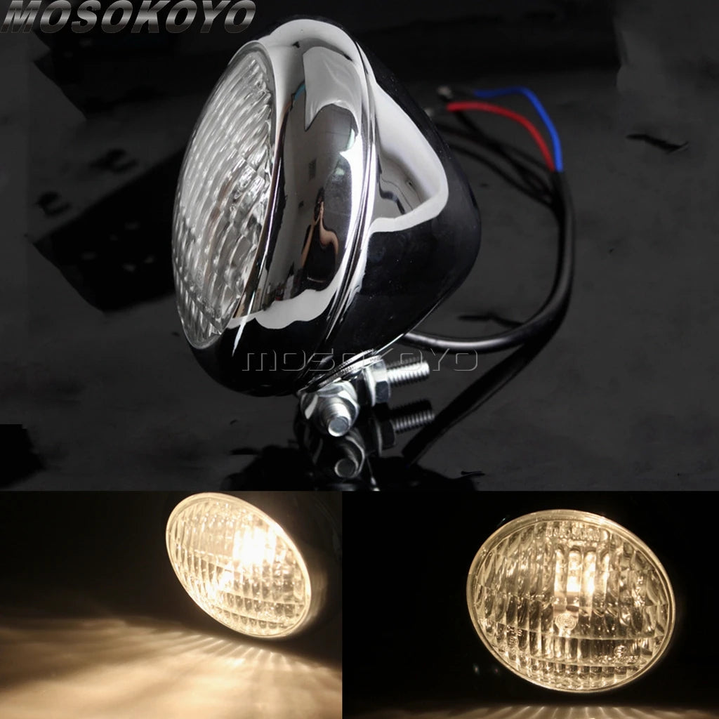 Phare rond 4,5 pouces pour Harley Sportster - vue 1