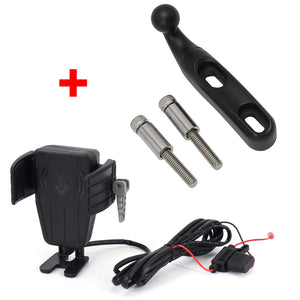 Support Téléphone avec Chargeur Sans Fil 15W - Harley-Davidson Sportster S 1250 2021-2022 – photo 7/9