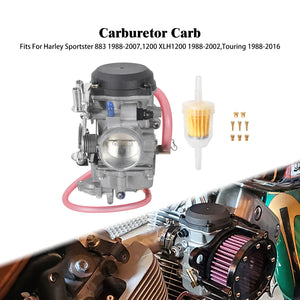 Carburateur CV40 en aluminium pour moteur Harley-Davidson - vue 1