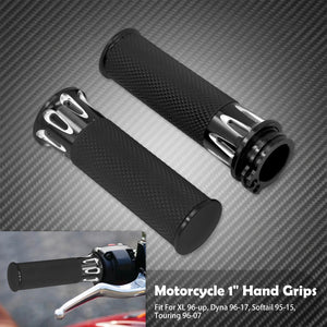 Poignées de guidon CNC 1'' (25mm) - Harley Sportster XL883, XL1200, Touring, Dyna, Softail Custom – photo 8/8
