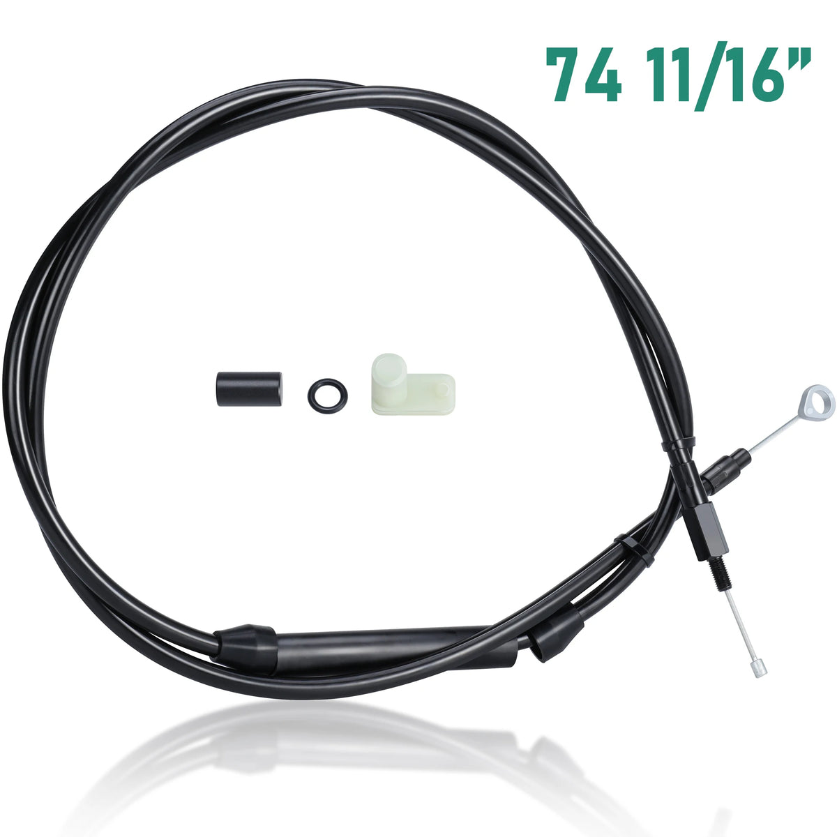 Câble d'Embrayage Tressé Inox - Harley-Davidson Touring, Dyna, Softail 1987-2006 – photo 14/16