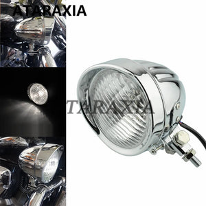 Phare rétro 4,5 pouces pour Harley bobber chopper - vue 10