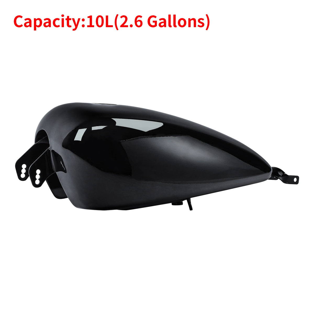 Réservoir d'essence noir pour moto Harley-Davidson Sportster Iron - vue 2