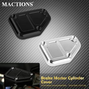Cache maître-cylindre de frein avant pour Harley-Davidson Touring Street Glide, Road Glide, CVO 2023.5-2025 – photo 1/8
