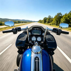 Guidon ape hanger pour Harley Road Glide - vue 1