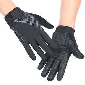 Gants légers gris compatibles écran tactile - vue 5