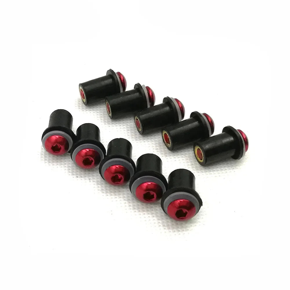Vis de fixation de pare-brise moto en aluminium, plusieurs couleurs - vue 11