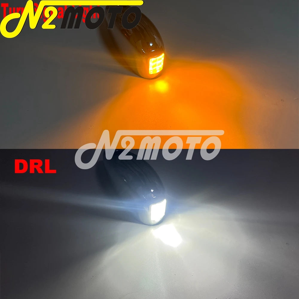 Feu LED de jour et clignotant pour Harley Road Glide - vue 5