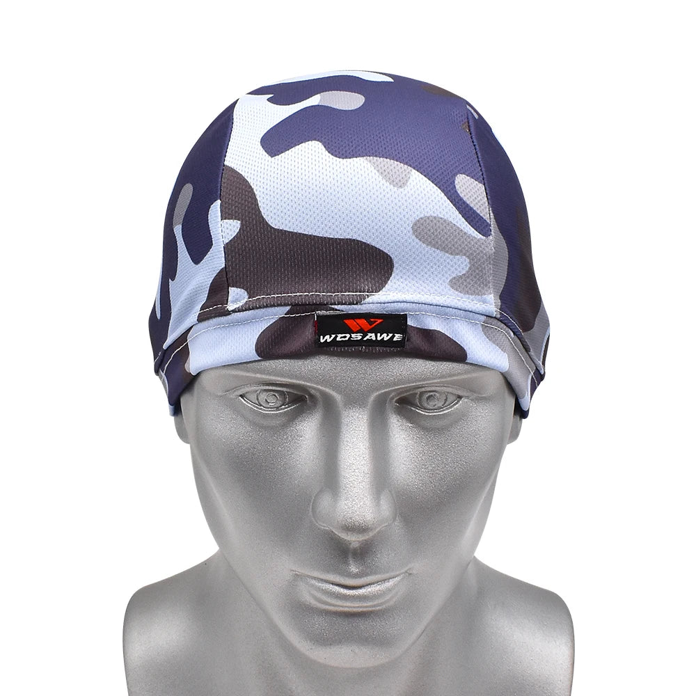 Sous-casque WOSAWE bleu respirant pour moto - vue 6