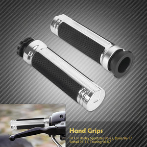 Poignées de guidon 1'' (25mm) - Harley Touring, Softail, Sportster XL/XR, Dyna, V-Rod VRSC, Street Glide, Fat Boy – photo 8/9