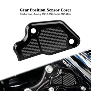 Cache de Capteur de Position de Vitesse Effet Carbone - Harley-Davidson Touring 2023.5-2026 et Softail 2025-2026 – photo 10/12