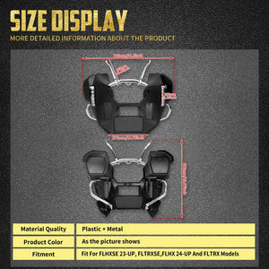 Kit Carénages Bas Prolongés avec Feux LED Intégrés - Harley-Davidson Touring CVO 2023, FLHX/FLTRX 2024, FLHXU 2025 – photo 5/7