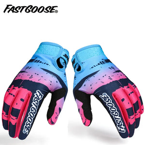 Gants moto été doigts longs - vue - vue 22